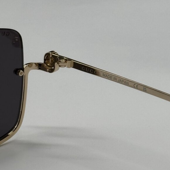 NEW GG1279S 001 GUCCI GOLD/GREY WOMEN GUCCI SUNGLASSES